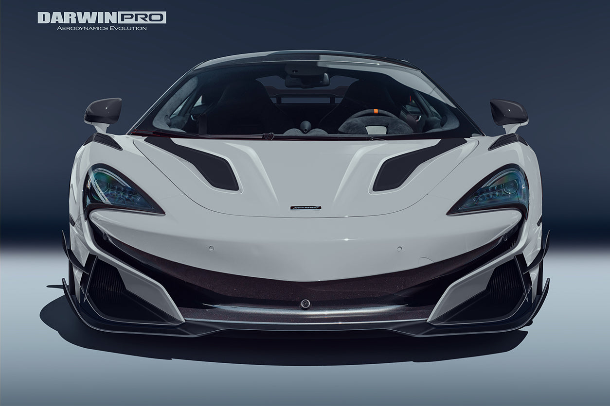 2018-2021 McLaren 600lt 2015-2021 540c/570s/570gt BKSS Style Carbon Fiber Hood - DarwinPRO Aerodynamics