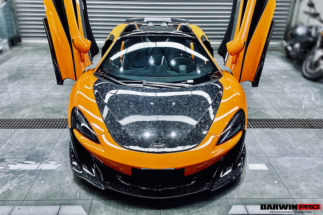 2018-2021 McLaren 600lt / 2015-2021 540c/570s/570gt Carbon Fiber Hood - DarwinPRO Aerodynamics