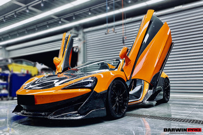 2015-2021 McLaren 600lt 540C 570S Cabon Fiber Side Skirts Under Board - DarwinPRO Aerodynamics