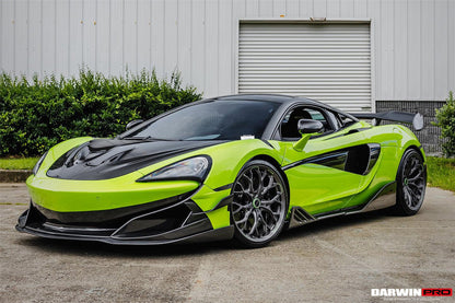 2015-2021 McLaren 600lt 540C 570S BKSS Style Carbon Fiber Front Lip - DarwinPRO Aerodynamics