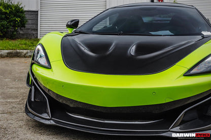 2015-2021 McLaren 600lt 540C 570S BKSS Style Carbon Fiber Front Lip - DarwinPRO Aerodynamics