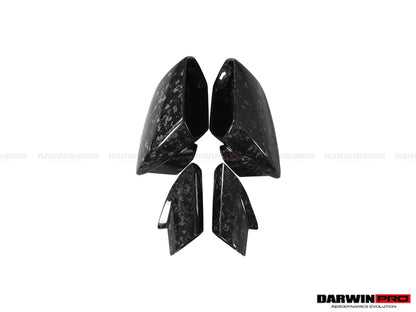 2015-2023 Lamborghini Huracan LP610/LP580/EVO/STO/PERFORMANTE Autoclave Carbon Fiber Mirror Housing Repalcement - DarwinPRO Aerodynamics