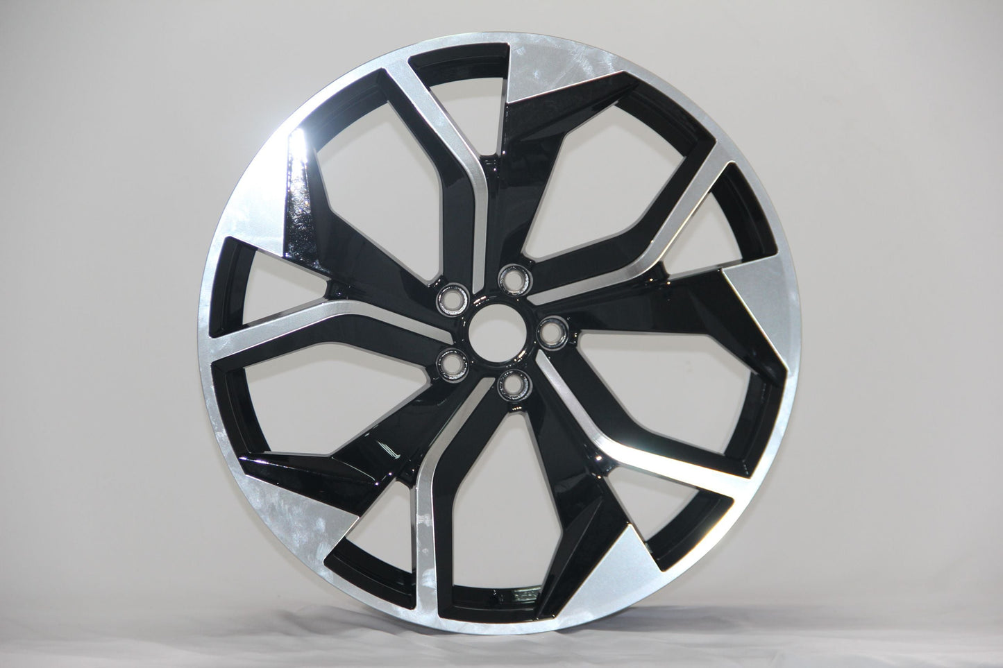 E616 Black Machined Face 20x9.0 ET30 5.112 - Square Set (4 Wheels)