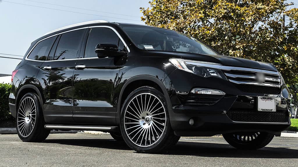 22" Road Force RF23 Gloss Black Machine Face 5x112 (Set of 4)