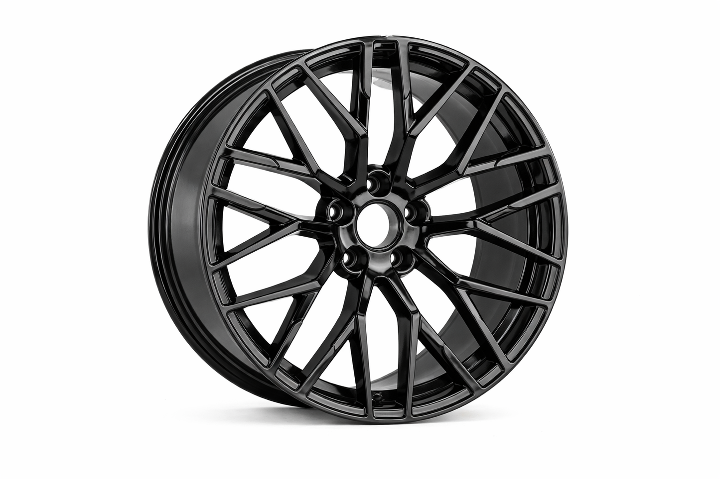 E623 Gloss Black 19x8.5 ET30 5.112 - Square Set (4 Wheels)