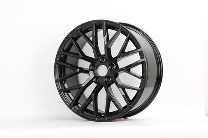 E623 Gloss Black 20x9.0 ET30 5.112 - Square Set (4 Wheels)