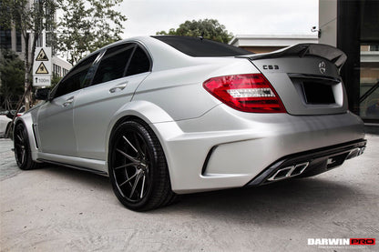 2012-2014 Mercedes Benz W204 C63 AMG Sedan BKSS Style Wide Full Body Kit - DarwinPRO Aerodynamics
