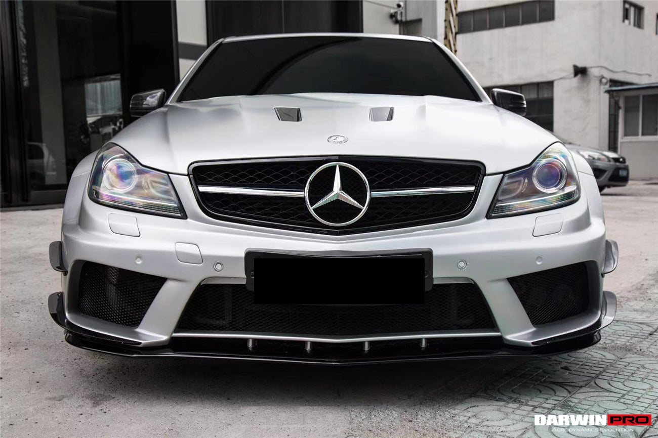 2012-2014 Mercedes Benz W204 C63 AMG Sedan BKSS Style Wide Full Body Kit - DarwinPRO Aerodynamics
