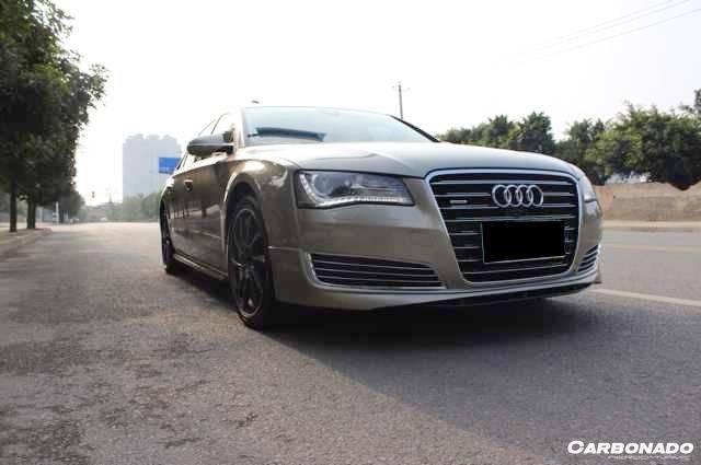 2010-2013 Audi A8 Ab Style Front Lip - Carbonado