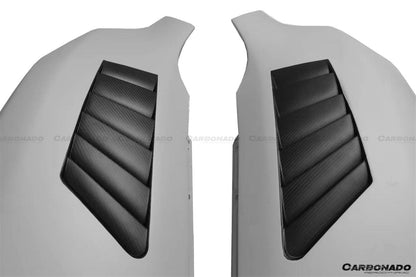 2014-2017 McLaren 650S OD Style Autoclave Carbon Fiber Front Fender - Carbonado