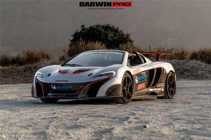 2014-2017 McLaren 650S  675LT Style Partial Carbon Fiber Front Bumper - DarwinPRO Aerodynamics