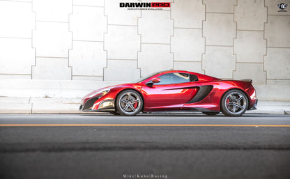2014-2017 McLaren 650S  675LT Style Partial Carbon Fiber Front Bumper - DarwinPRO Aerodynamics