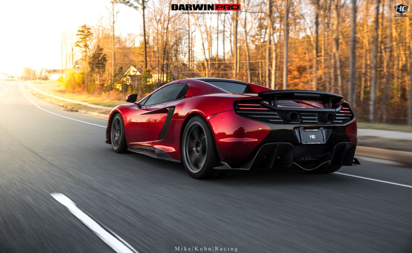 2011-2017 McLaren 650S/12C BKSS Style Side Skirts - DarwinPRO Aerodynamics
