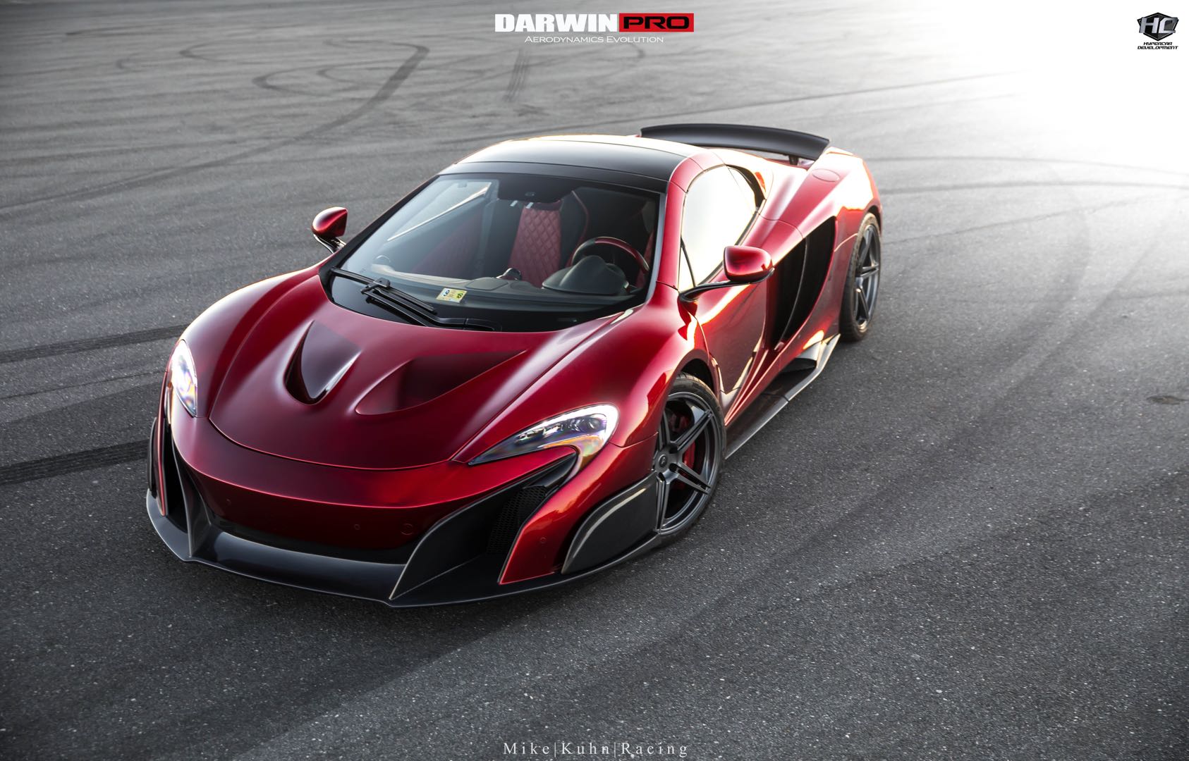 2011-2014 McLaren MP4 12C P1 Style Carbon Fiber Hood - DarwinPRO Aerodynamics