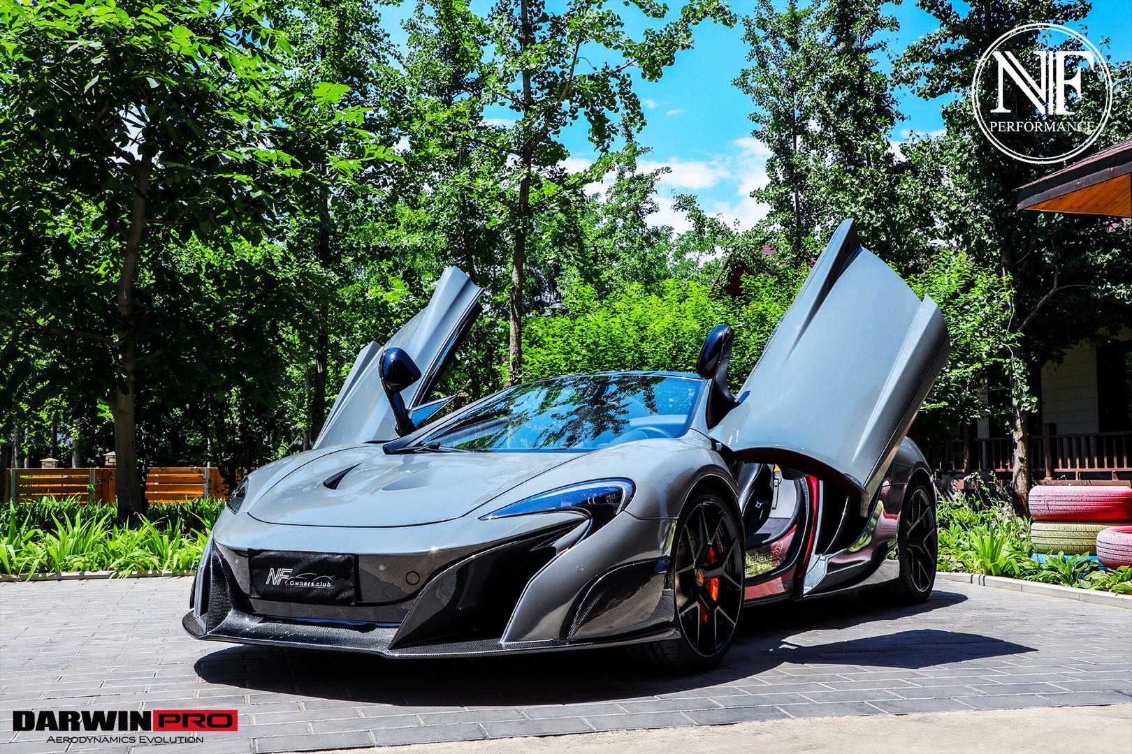 2011-2014 McLaren MP4 12C P1 Style Carbon Fiber Hood - DarwinPRO Aerodynamics