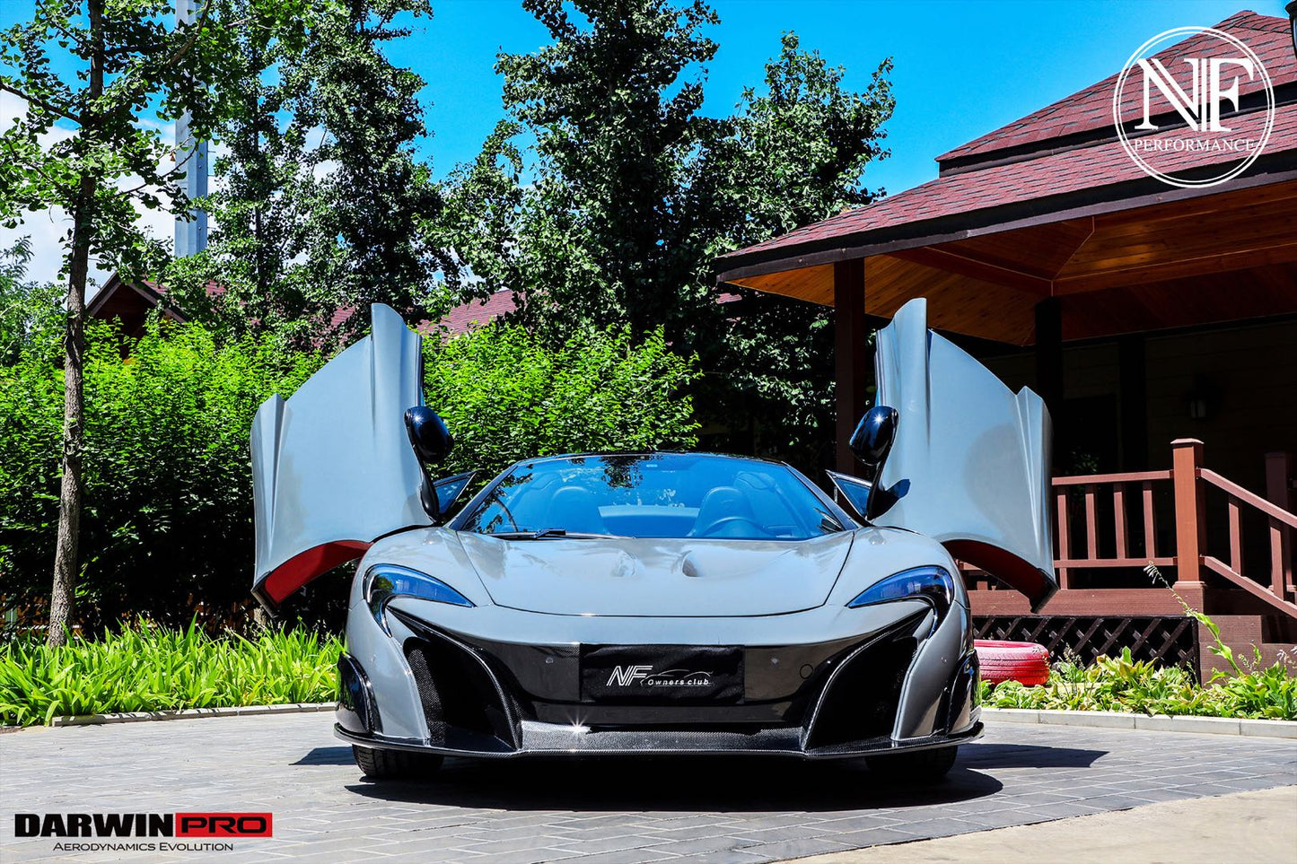 2011-2014 McLaren MP4 12C P1 Style Carbon Fiber Hood - DarwinPRO Aerodynamics