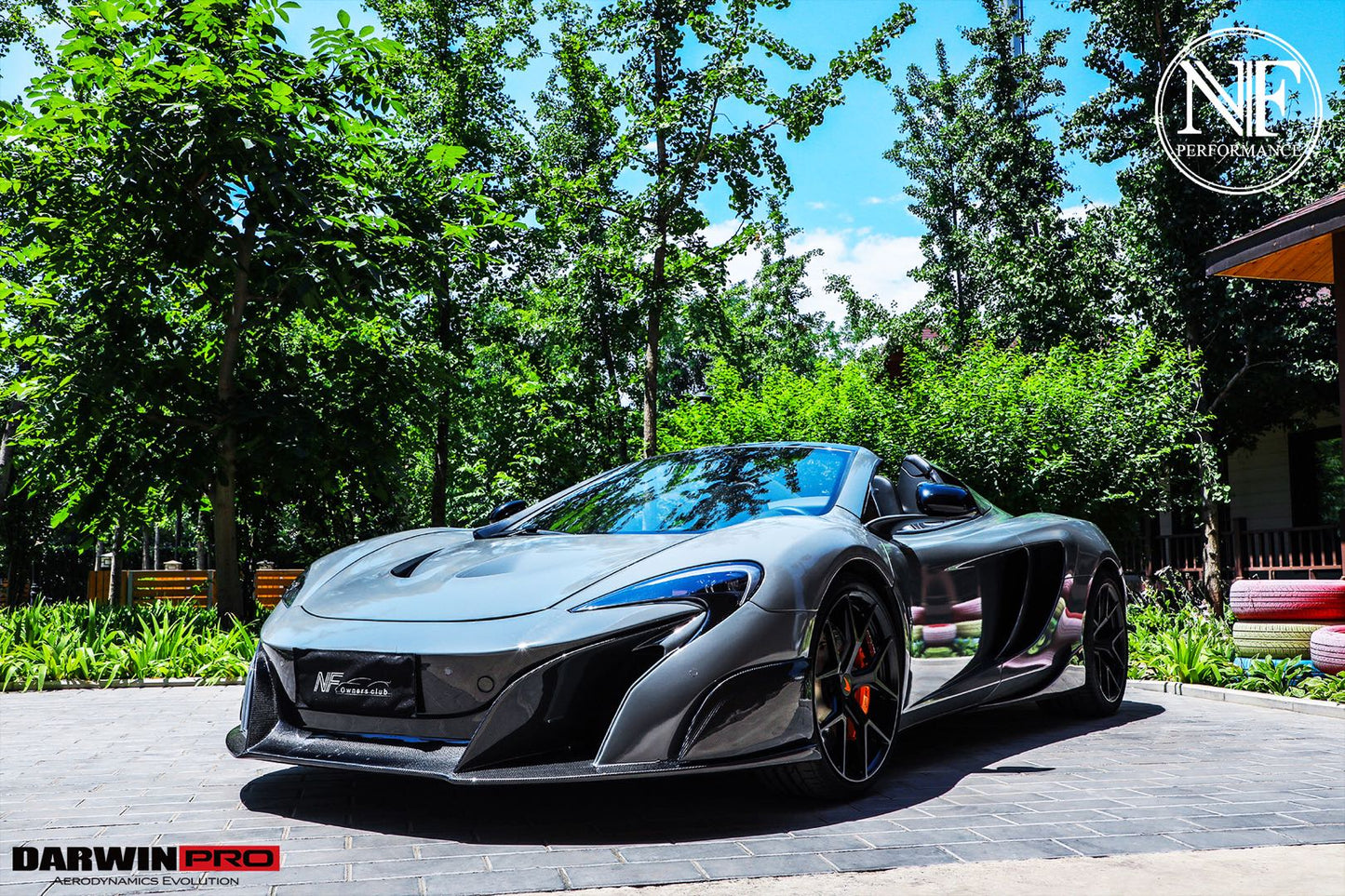 2011-2014 McLaren MP4 12C P1 Style Carbon Fiber Hood - DarwinPRO Aerodynamics