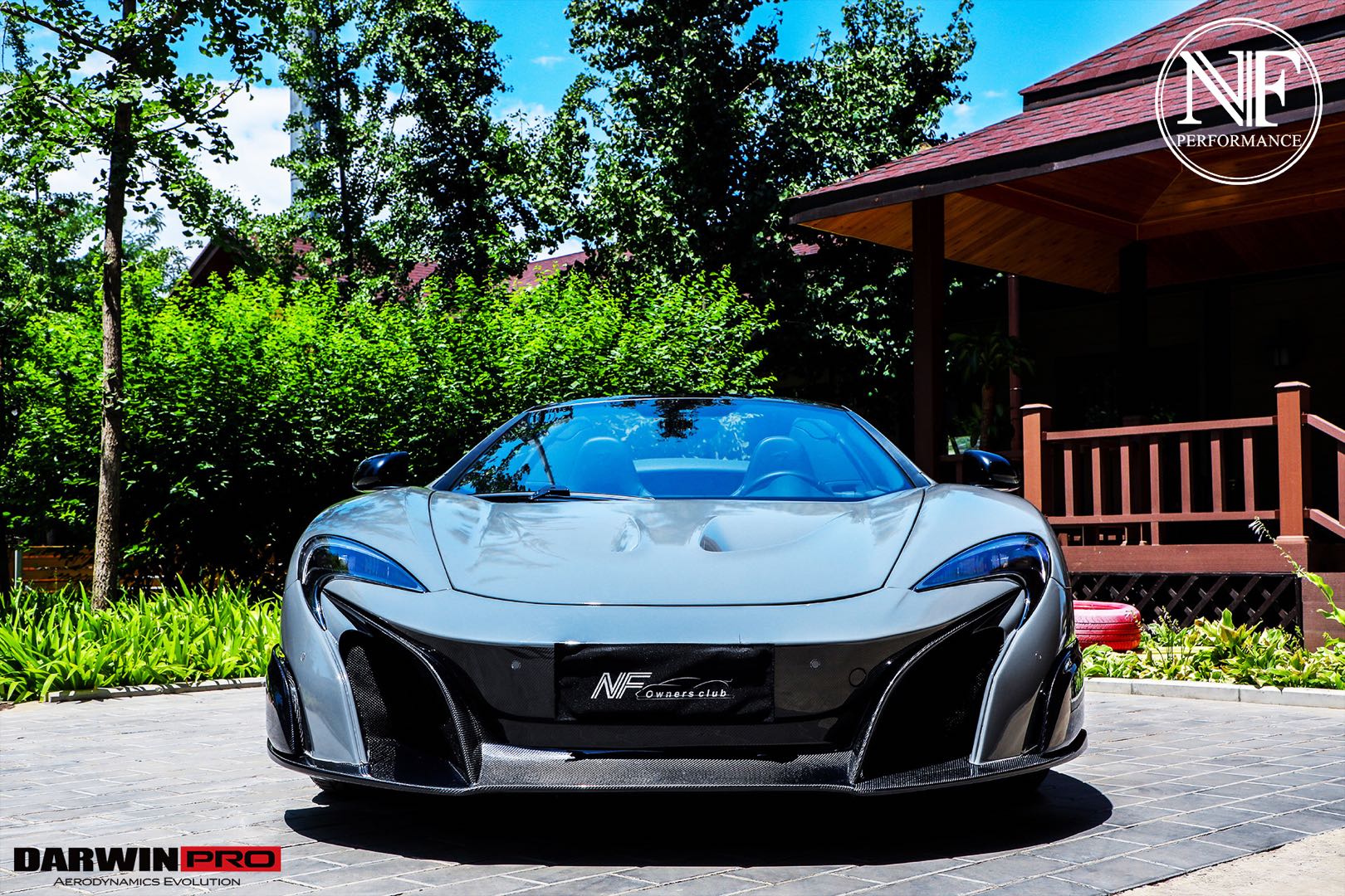2011-2014 McLaren MP4 12C P1 Style Carbon Fiber Hood - DarwinPRO Aerodynamics