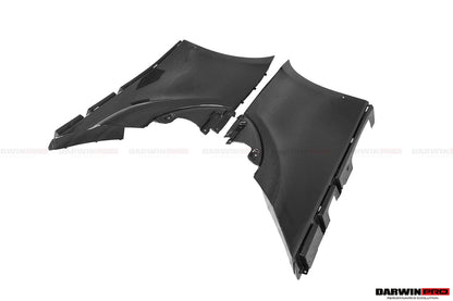 2018-2021 McLaren 600lt Cabon Fiber Quarter Panel Rear Side Skirts - DarwinPRO Aerodynamics