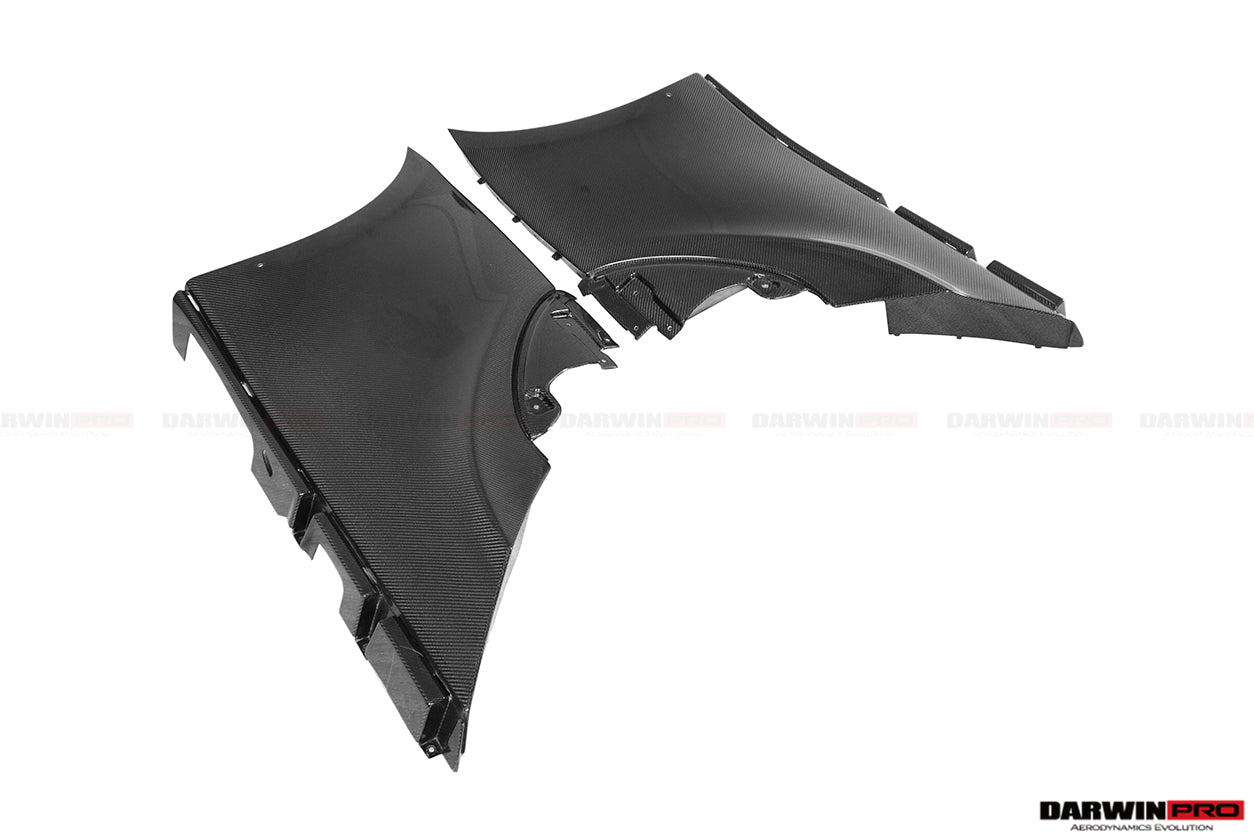 2018-2021 McLaren 600lt Cabon Fiber Quarter Panel Rear Side Skirts - DarwinPRO Aerodynamics
