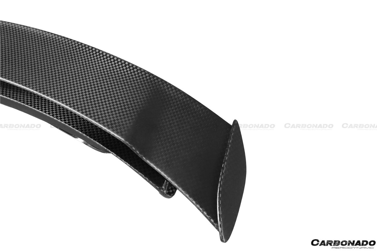 2010-2015 Mercedes Benz W197 SLS AMG BKSS Style Carbon Fiber Trunk Spoiler - Carbonado Aero