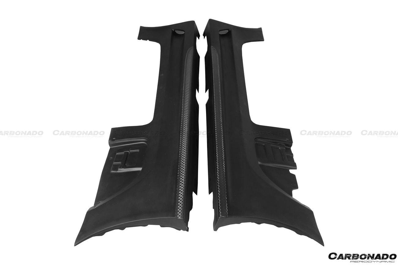 2010-2015 Mercedes Benz W197 SLS AMG BKSS Style Side Skirts & Fender - Carbonado Aero