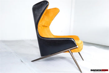 DARWINPRO CARBON FIBER SUEDE LOUNGE CHAIR - DarwinPRO Aerodynamics