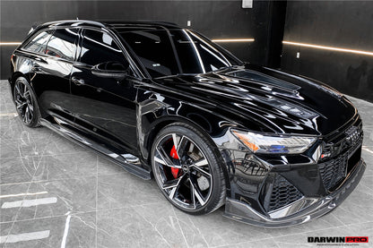 2019-2022 Audi RS6 Avant C8 BKSS Style Side Skirts - DarwinPRO Aerodynamics