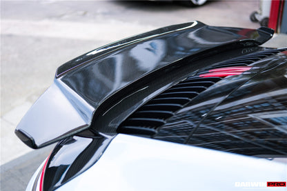 2019-2023 Porsche 911 992 Targa / Cabriolet BKSSII Style Trunk Wing - DarwinPRO Aerodynamics