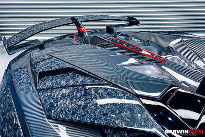 2011-2016 Lamborghini Aventador LP700 Coupe/Roadster BKSSII Style Carbon Fiber Rear Quarter Panels - DarwinPRO Aerodynamics