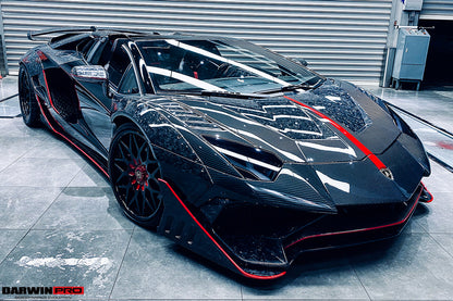 2011-2016 Lamborghini Aventador LP700 Coupe SV-BKSSII Style Wide body Carbon Fiber Aero Full Kit - DarwinPRO Aerodynamics