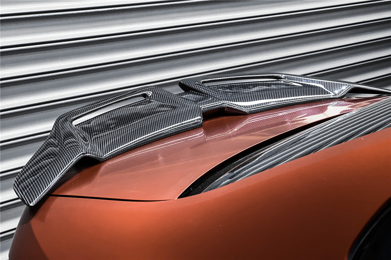 2021-UP BMW M3 G80 G20 BKSS Style Carbon Fiber Trunk Spoiler - DarwinPRO Aerodynamics