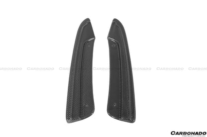 2013-2018 Audi RS6 Avant MN Style Carbon Fiber Rear Cap Splliter - Carbonado