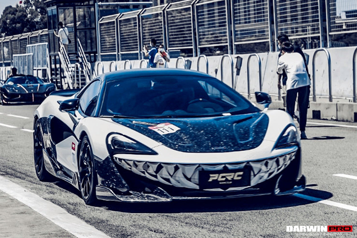 2018-2021 McLaren 600lt 2015-2021 540c/570s/570gt BKSS Style Carbon Fiber Hood - DarwinPRO Aerodynamics