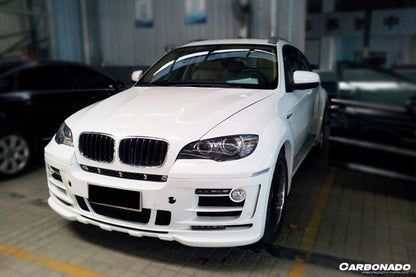 2009-2014 BMW E71 X6 HM Style Auto Full Wide Body Kit - Carbonado