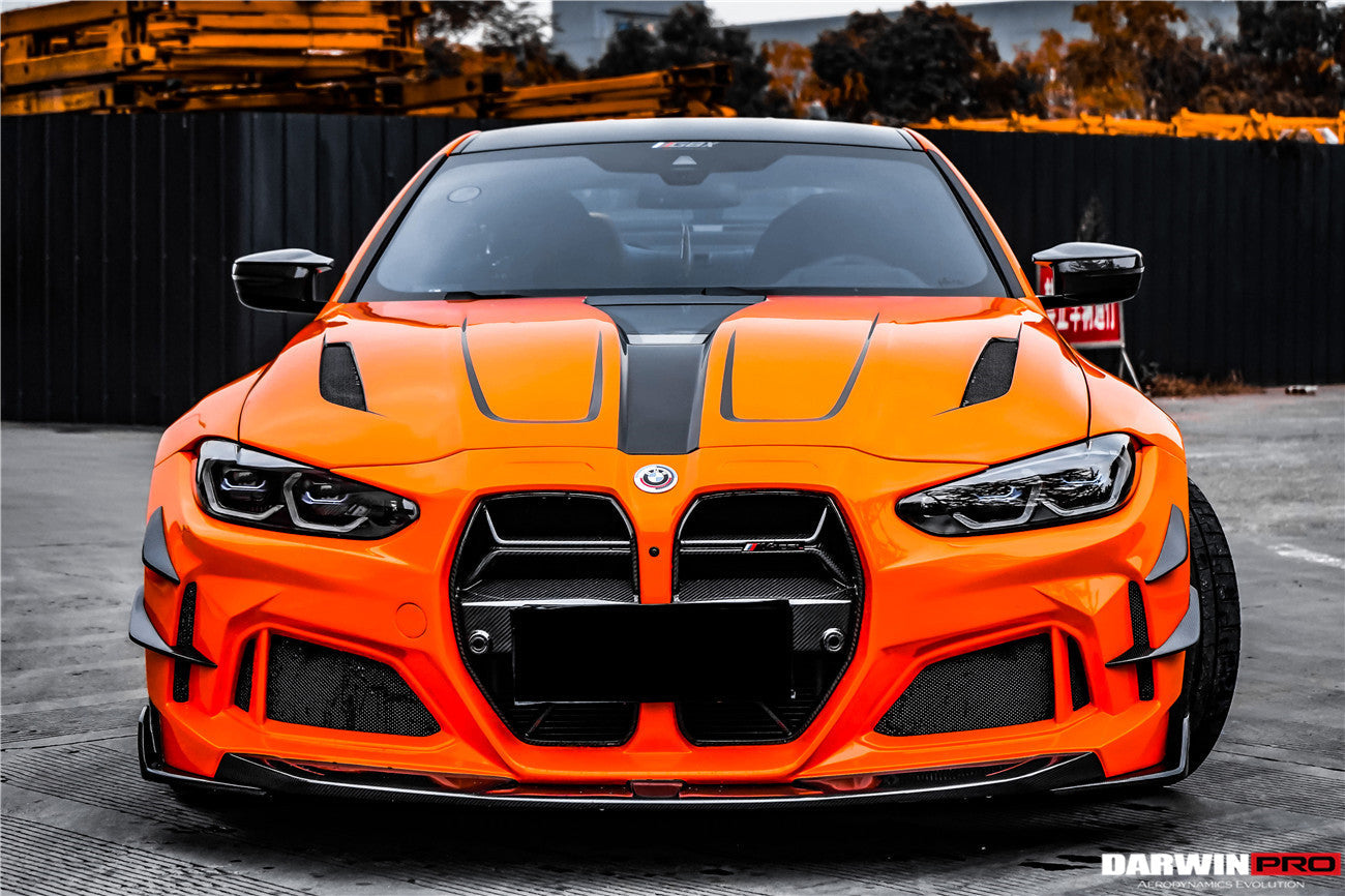 2021-UP BMW M4 G82/G83 BKSSII Style Front Bumper and Front Fender and Side Skirts - DarwinPRO Aerodynamics