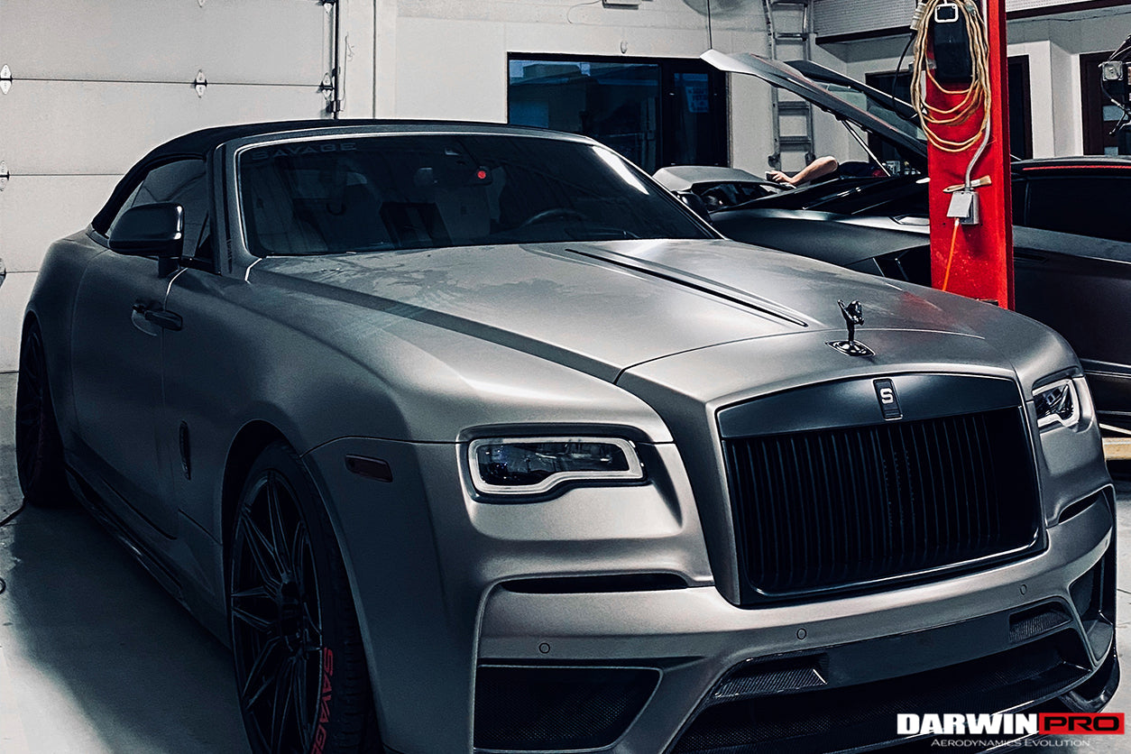 2016-2020 Rolls-Royce Wraith/Dawn - BKSS Portion Carbon Fiber Front Bumper - DarwinPRO Aerodynamics