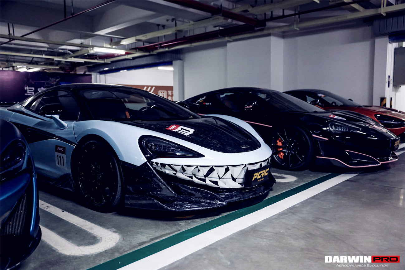 2018-2021 McLaren 600lt 2015-2021 540c/570s/570gt BKSS Style Carbon Fiber Hood - DarwinPRO Aerodynamics