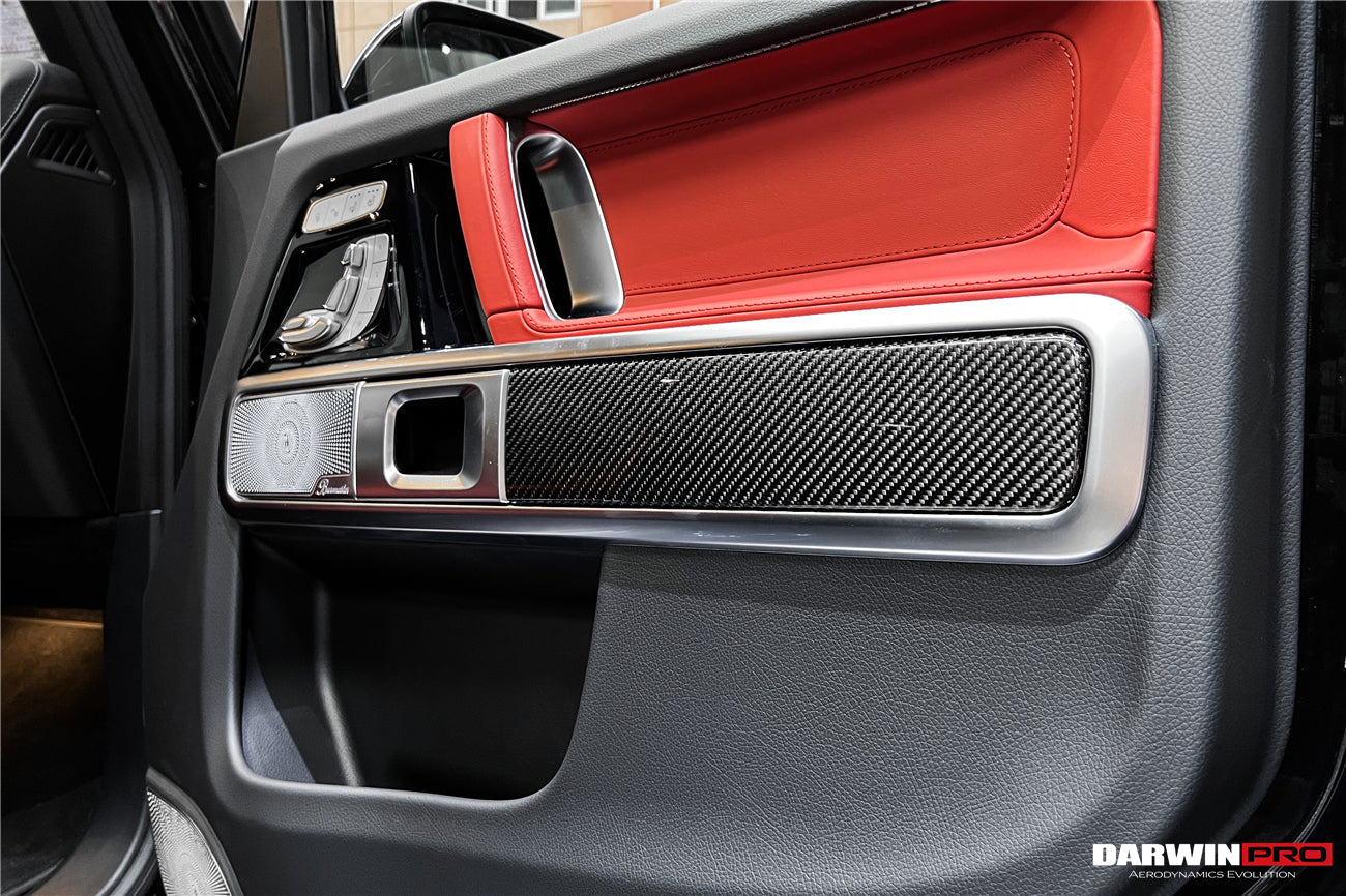 2019-2023 Mercedes Benz W464 G550/G63AMG G-Class G Wagon Dry Carbon Fiber Repalcement Interiors - DarwinPRO Aerodynamics