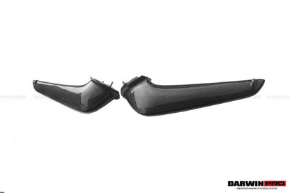 2010-2015 Ferrari 458 Coupe/Spyder Carbon Fiber Front Canards - DarwinPRO Aerodynamics