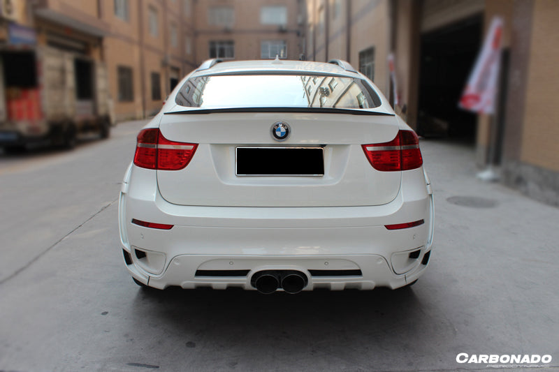 2009-2014 BMW E71 X6 HM Style Auto Full Wide Body Kit - Carbonado