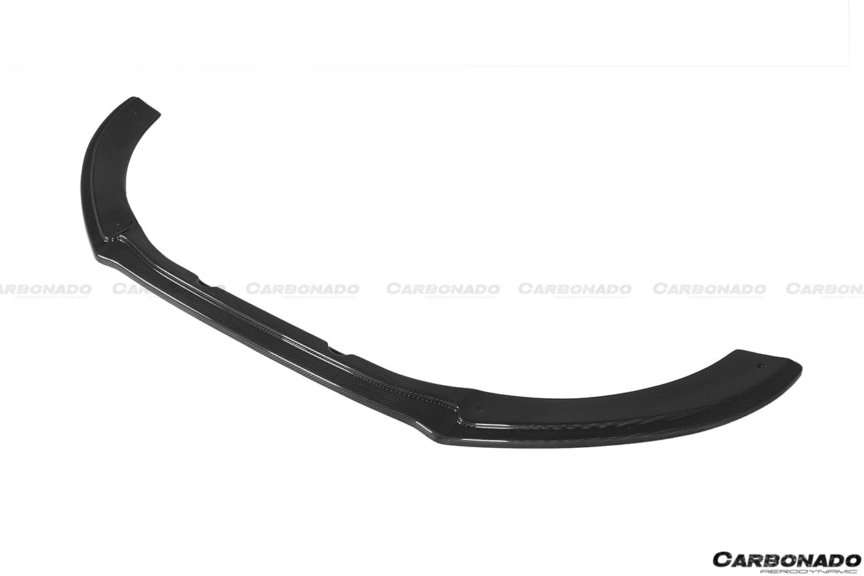 2013-2018 Audi RS6 Avant MN Style Carbon Fiber Front Lip - Carbonado