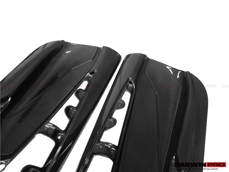 2011-2016 Lamborghini Aventador LP700 LP740 Coupe Carbon Fiber Inner Door Replace - DarwinPRO Aerodynamics