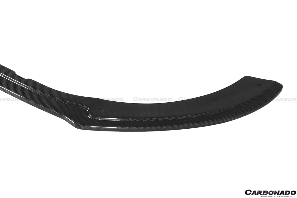 2013-2018 Audi RS6 Avant MN Style Carbon Fiber Front Lip - Carbonado