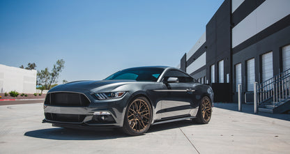 21" Rohana RFX10 Brushed Bronze 5x112 ( Staggered Setup ) ( Set of 4 )