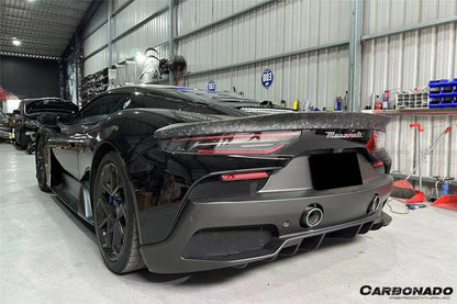 2020-2024 Maserati MC20 SVD Style Dry Carbon Fiber Trunk Spoiler Wing