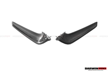 2010-2015 Ferrari 458 Coupe/Spyder Carbon Fiber Front Canards - DarwinPRO Aerodynamics