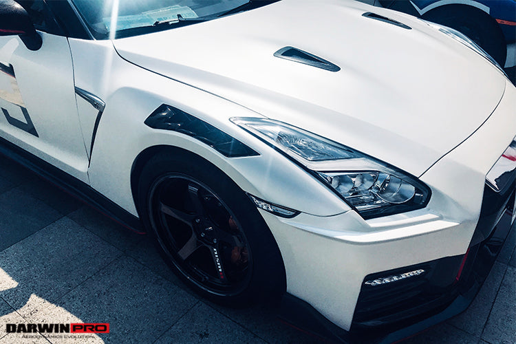 2008-2022 Nissan GTR R35 CBA/DBA/EBA NSM Style Partial Carbon Fiber Fender - DarwinPRO Aerodynamics