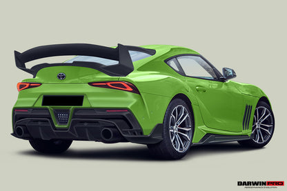 2019-UP Toyota GR Supra (J29/DB) A90 A91 BKSSII Style Part Carbon Fiber Side Skirts & Fender - DarwinPRO Aerodynamics