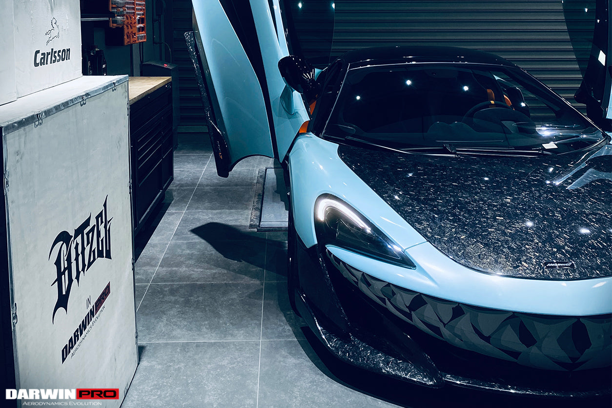 2018-2021 McLaren 600lt / 2015-2021 540c/570s/570gt Carbon Fiber Hood - DarwinPRO Aerodynamics